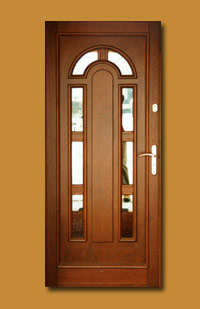 Drzwi drewniane zewnętrzne DZ-15