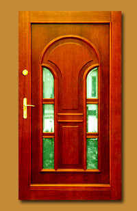 Drzwi drewniane zewnętrzne DZ-18
