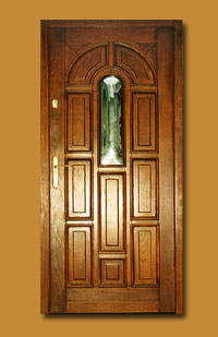 Drzwi drewniane zewnętrzne DZ-2