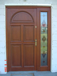 Drzwi drewniane zewnętrzne DZ-23