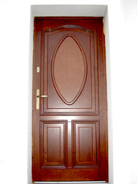 Drzwi drewniane zewnętrzne DZ-35