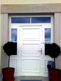 Drzwi drewniane zewnętrzne DZ-46